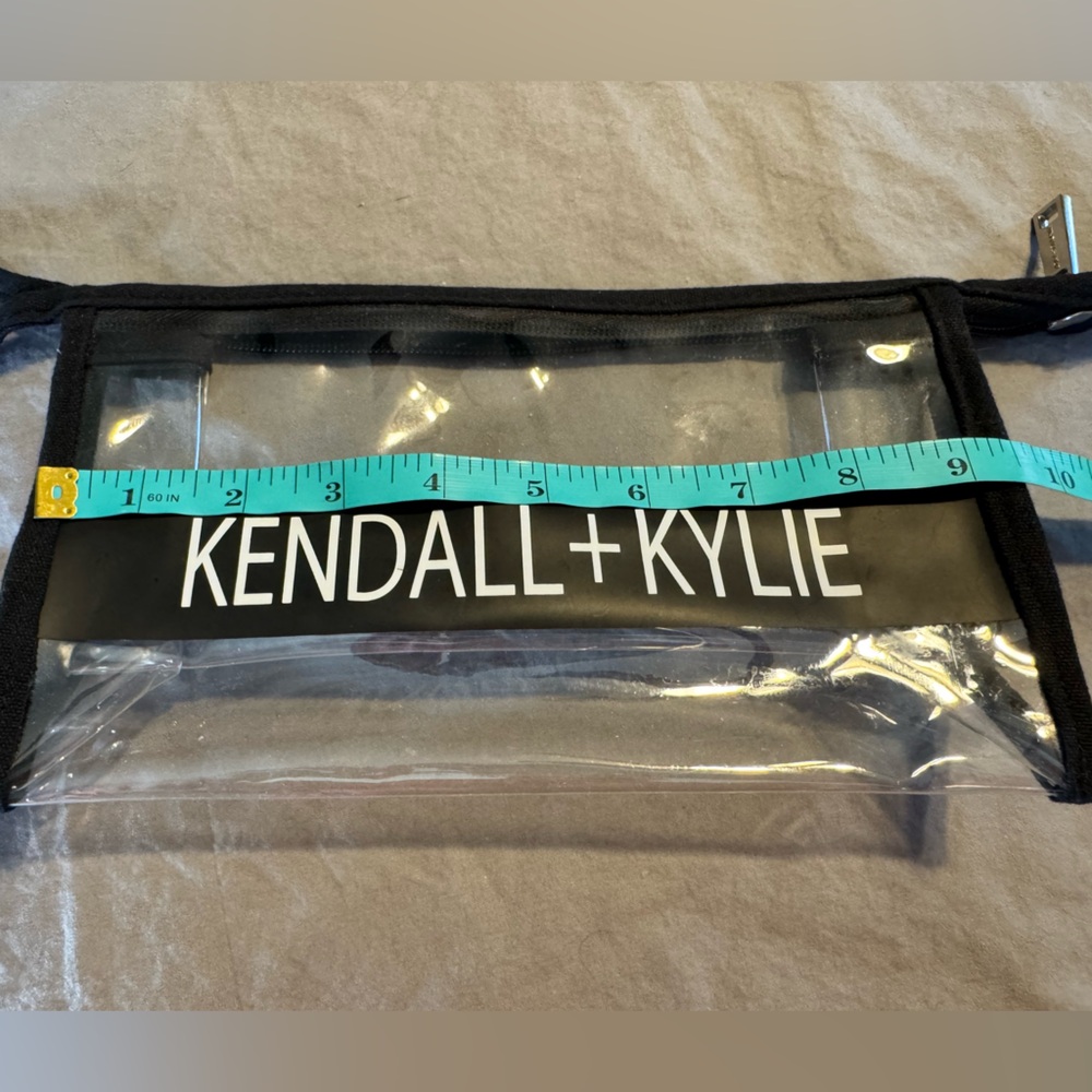 Kendall & Kylie Transparent Pouch with Black Accents - Picture 10 of 10